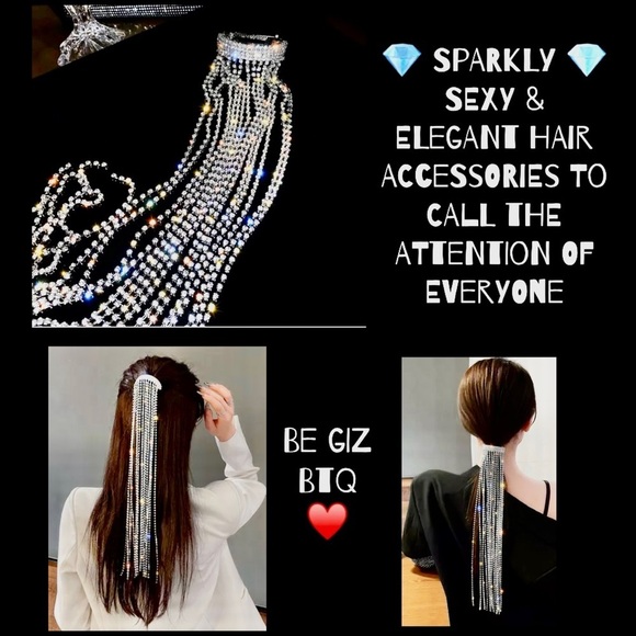 Super Elegant Embellished Hairpin to Enhance your Casual or Night Our Hair look main image 8